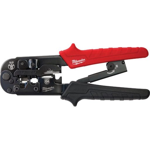Milwaukee Ratcheting Pass-Through Crimper & Stripper
