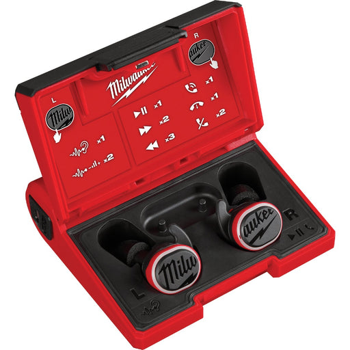 Milwaukee REDLITHIUM USB Bluetooth Jobsite Earbuds