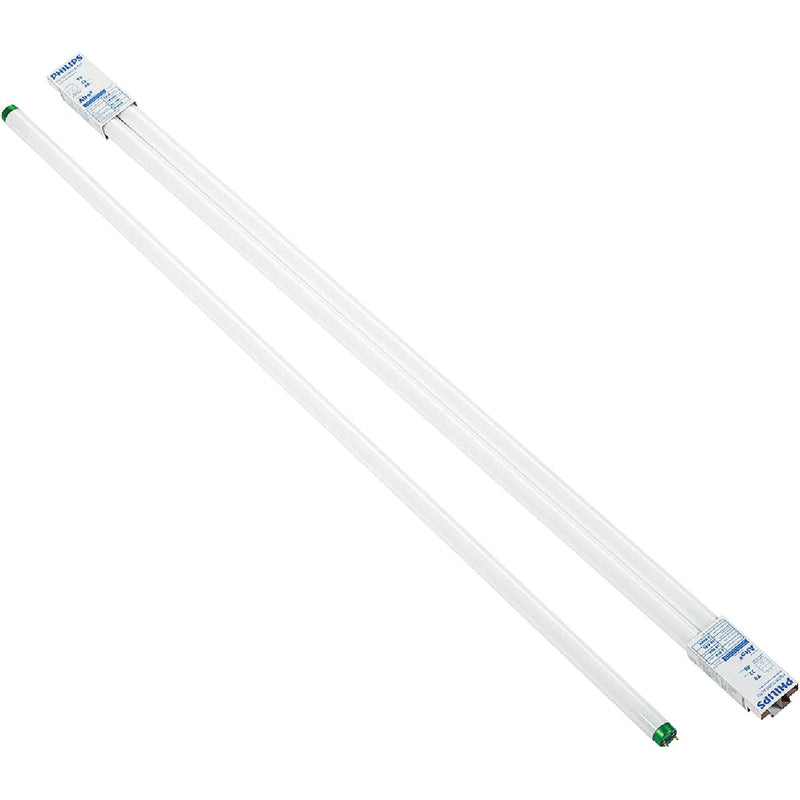 Philips 32W 48 In. Daylight T8 Medium Bi-Pin Fluorescent Tube Light Bulb (2-Pack)