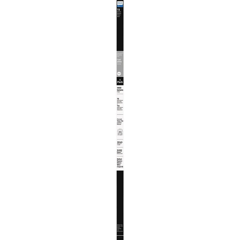 Philips 25W Equivalent 36 In. Cool White T8 Tube G13 Base LED Light Bulb