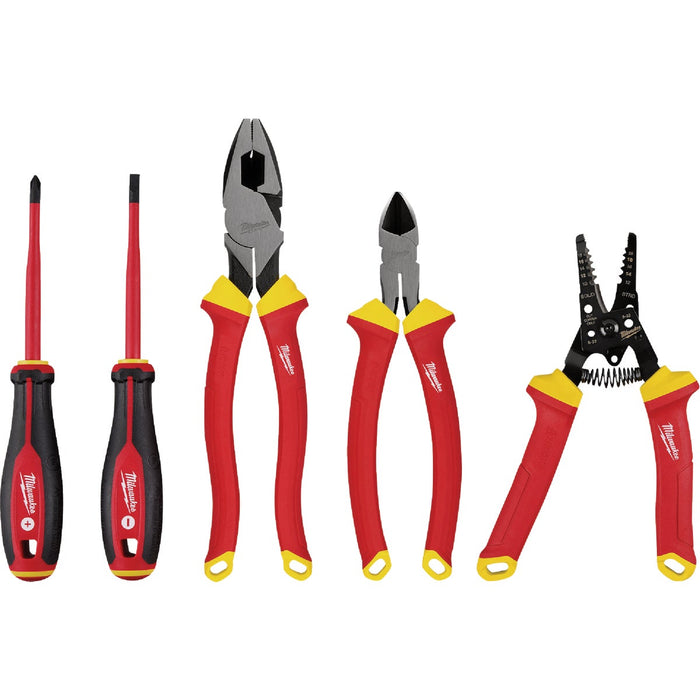 Milwaukee 1000V Insulated Hand Tool Set (5-Piece)