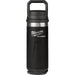 Milwaukee PACKOUT 18 Oz. Black Insulated Bottle with Chug Lid