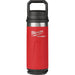 Milwaukee PACKOUT 18 Oz. Red Insulated Bottle with Chug Lid