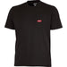 Milwaukee GridIron 2XL Black Short Sleeve Heavy-Duty Pocket T-Shirt