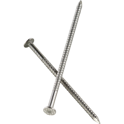 Simpson Strong-Tie 8d x 2-1/2 In. Stainless Steel Flat Checkered Siding Nails (980 Ct., 5 Lb.)