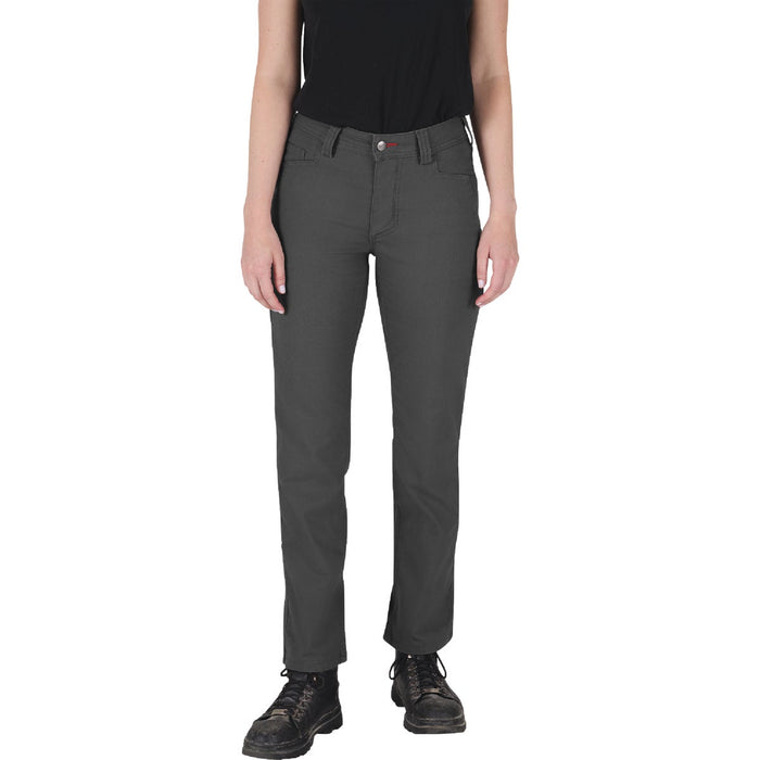 Milwaukee Women's 4 Regular Gray Work Pants