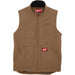 Milwaukee GRIDIRON Men's Medium Brown Sherpa-Lined Vest