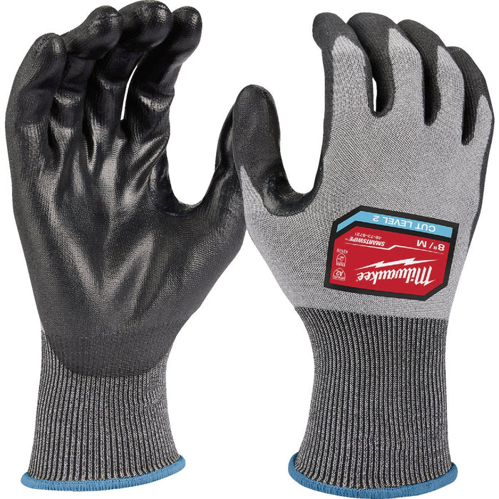 Milwaukee Medium Cut Level 2 High Dexterity Polyurethane Dipped Gloves