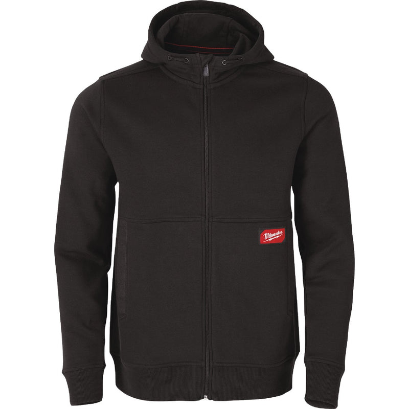 Milwaukee GRIDIRON Men's Large Black Full-Zip Hoodie