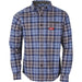 Milwaukee GridIron Men's XL Blue Long Sleeve Flannel Shirt