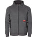 Milwaukee GRIDIRON Men's XL Gray Full-Zip Hoodie