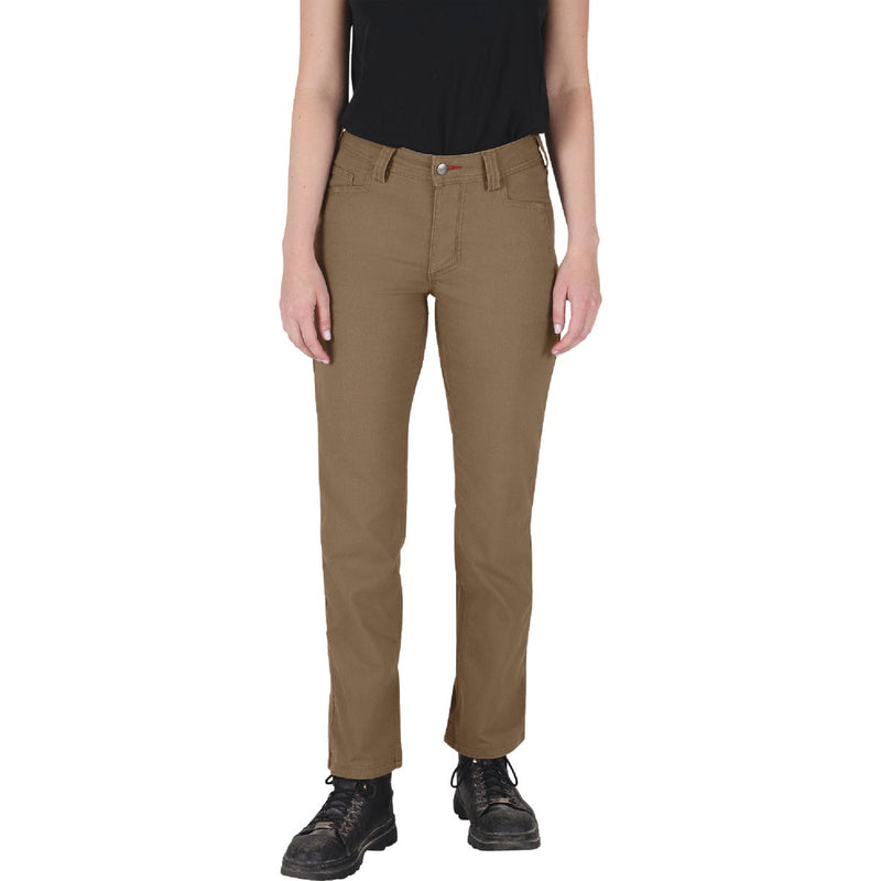Milwaukee Women's 8 Regular Khaki Work Pants