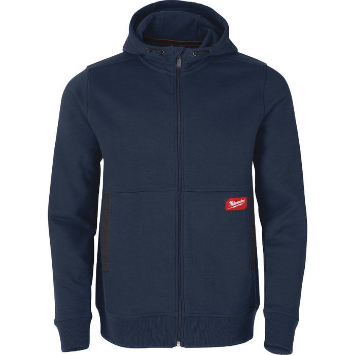 Milwaukee GRIDIRON Men's Medium Blue Full-Zip Hoodie