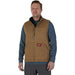 Milwaukee GRIDIRON Men's Large Brown Sherpa-Lined Vest