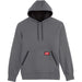 Milwaukee FREEFLEX Large Gray Midweight Pullover Hooded Sweatshirt