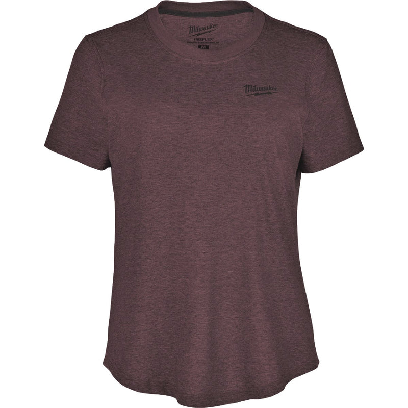 Milwaukee FREEFLEX Women's XS Purple Short Sleeve Hybrid T-Shirt
