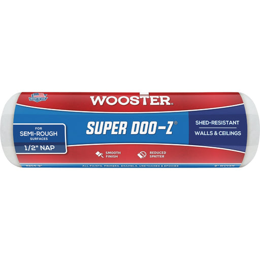 Wooster Super Doo-Z 9 In. x 1/2 In. Woven Fabric Roller Cover