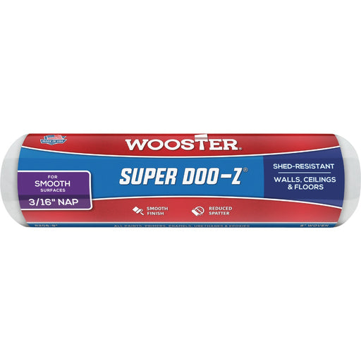 Wooster Super Doo-Z 9 In. x 3/16 In. Woven Fabric Roller Cover