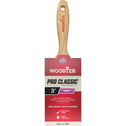 Wooster White China Bristle 3 In. Varnish Brush
