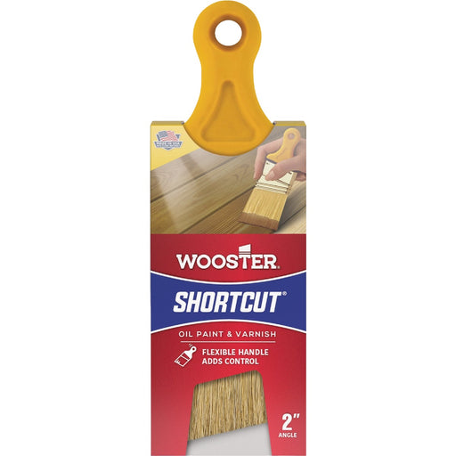 Wooster Shortcut 2 In. White Bristle Angle Sash Brush