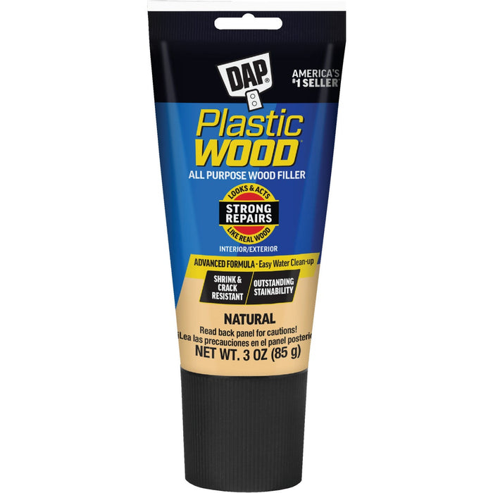 Dap Plastic Wood 3 Oz. Natural All Purpose Wood Filler