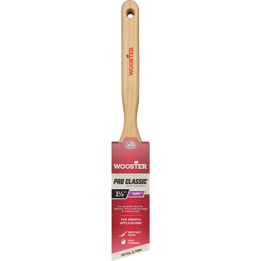 Wooster White China Bristle 1-1/2 In. Angle Sash Brush