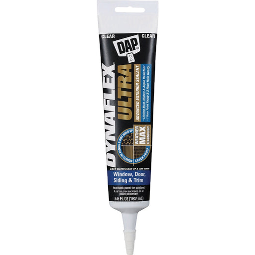 Dap Dynaflex Ultra 5.5 Oz. Clear Advanced Exterior Sealant for Window, Door & Siding