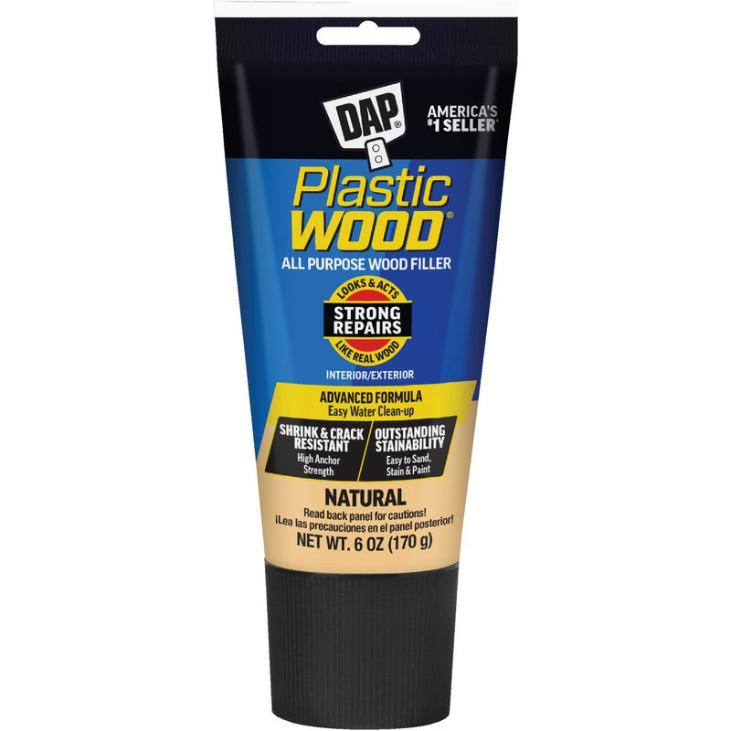 Dap Plastic Wood 6 Oz. Natural All Purpose Wood Filler