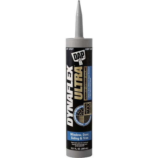 Dap Dynaflex Ultra 10.1 Oz. Light Gray Advanced Exterior Sealant for Window, Door & Siding