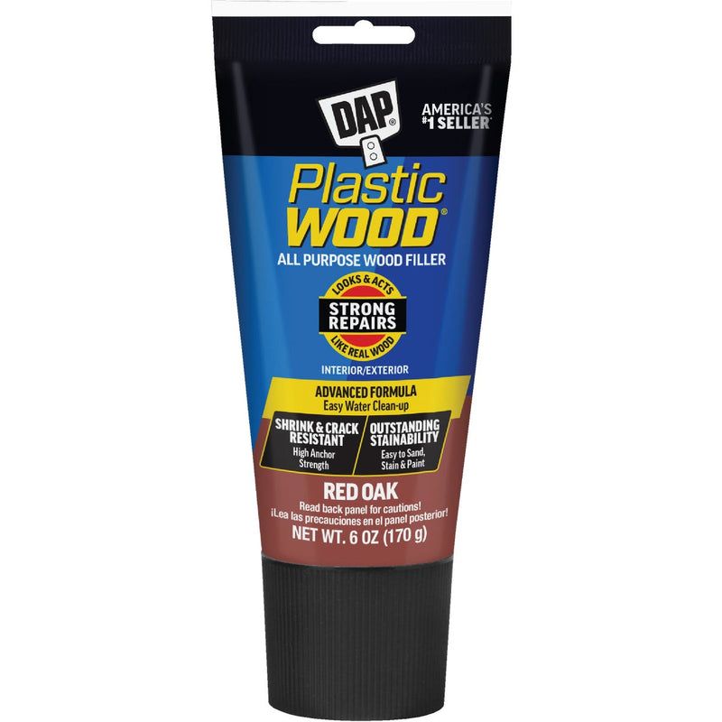 Dap Plastic Wood 6 Oz. Red Oak All Purpose Wood Filler