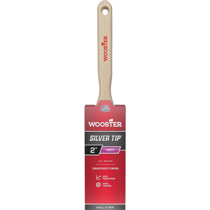 Wooster SILVER TIP 2 In. Chisel Trim Flat Sash Paint Brush