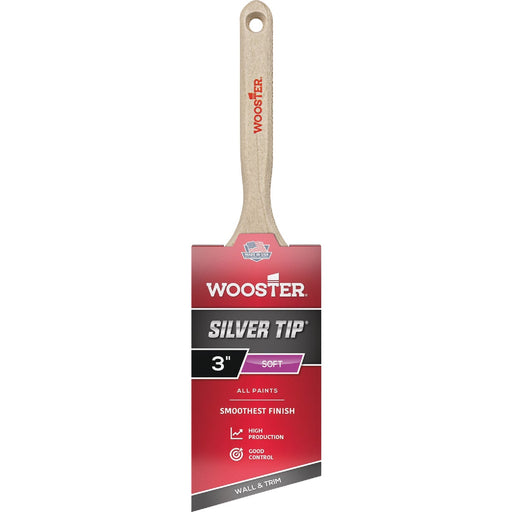 Wooster SILVER TIP 3 In. Chisel Trim Angle Sash Paint Brush