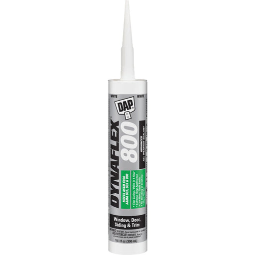 DAP Dynaflex 800 10.1 Oz. Advanced Window, Door, Siding, & Trim Polymer Sealant - White