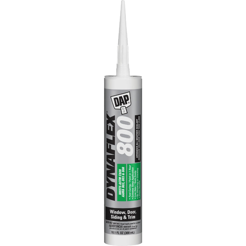 DAP Dynaflex 800 10.1 Oz. Advanced Window, Door, Siding, & Trim Polymer Sealant - Light Gray