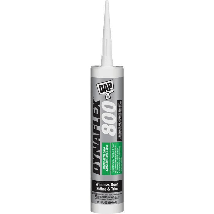 DAP Dynaflex 800 10.1 Oz. Advanced Window, Door, Siding, & Trim Polymer Sealant - Light Gray