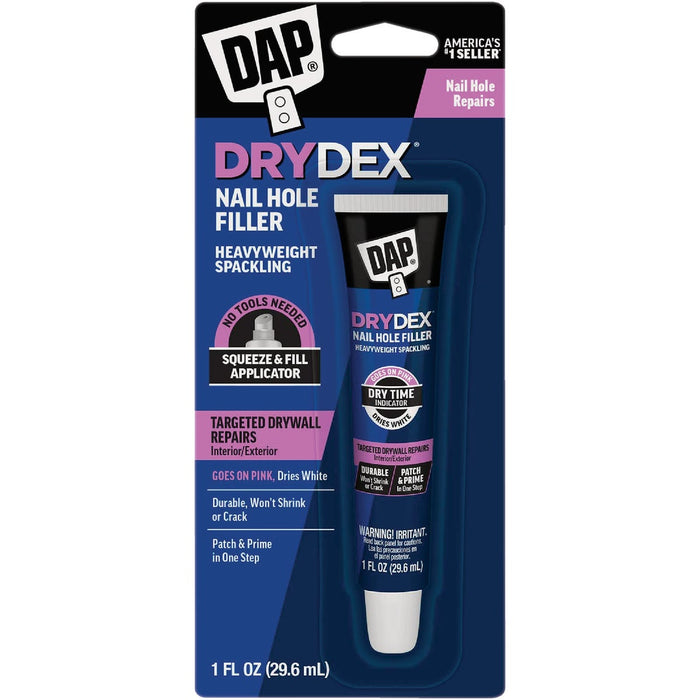 DAP DryDex 1 Oz. Nail Hole Filler Heavyweight Spackling