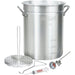 Bayou Classic 30 Qt. Outdoor Turkey Fryer Pot with Vented Lid
