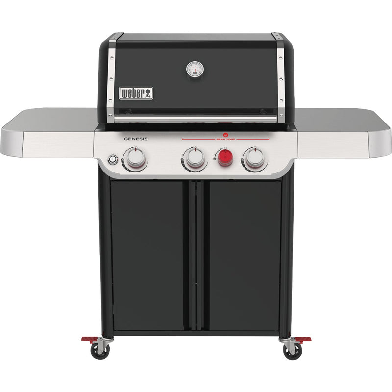 Weber Genesis E-325 3-Burner Liquid Propane Gas Grill, Black