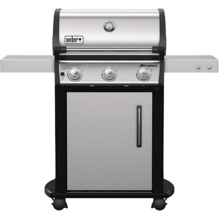 Weber Spirit S-315 3-Burner Liquid Propane Gas Grill, Stainless Steel