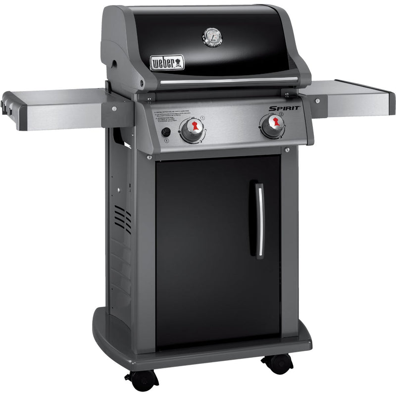 Weber Spirit E-210 2-Burner Liquid Propane Gas Grill, Black