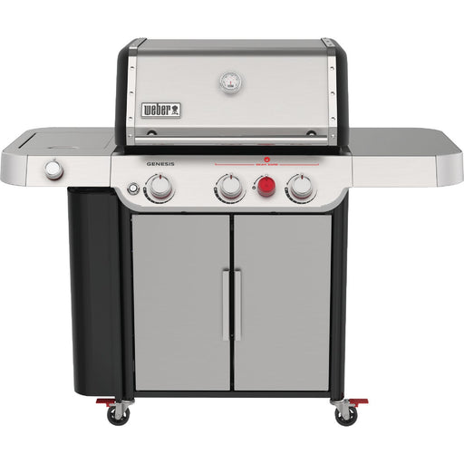 Weber Genesis S-335 3-Burner Liquid Propane Gas Grill, Stainless Steel 