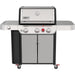 Weber Genesis S-335 3-Burner Liquid Propane Gas Grill, Stainless Steel 