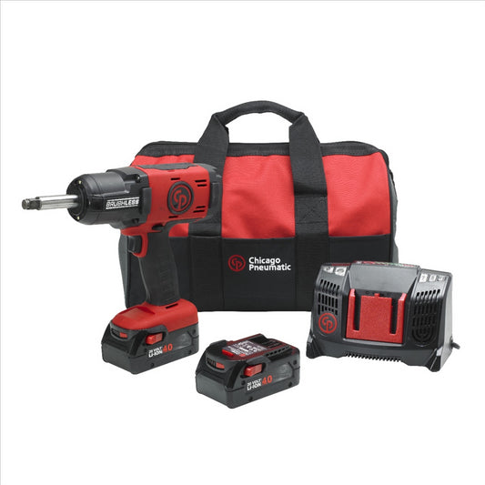 Chicago Pneumatic 20V 1/2" CRDLESS IMP 2" ANVIL KIT-4AH VERSION