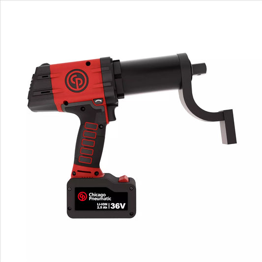 Chicago Pneumatic CP8613WT 36V 2.5AH Cordless Torque Wrench Kit with Blade86 Reaction Arm