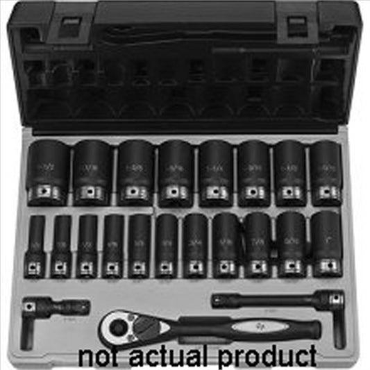 1/2" Drive x 7/16" Deep Duo-Socket - 6 Point