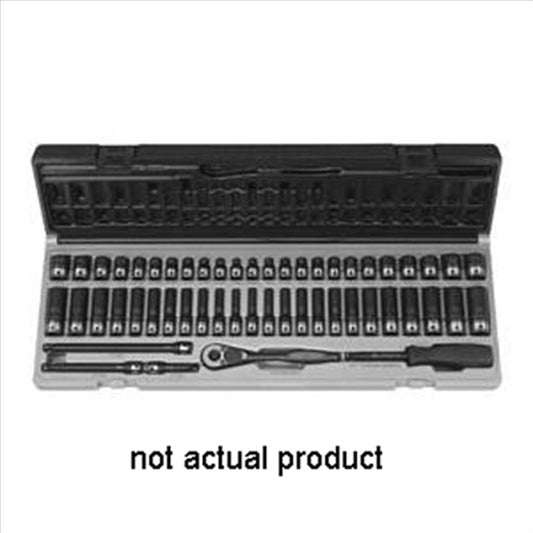 Grey Pneumatic 1/4" Drive x 13mm Deep Duo Socket - 6 Point