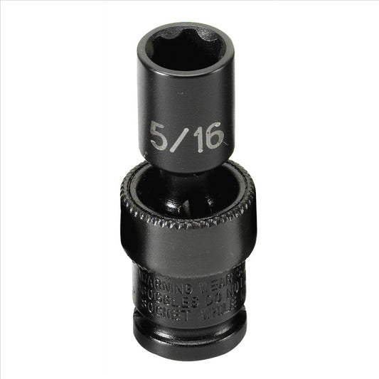 Grey Pneumatic SOC 5/16 1/4D IMP UNIV 6PT