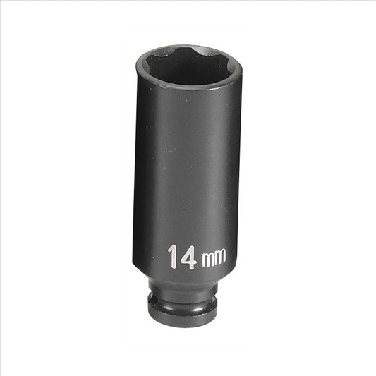 Grey Pneumatic SOC 14MM 1/4D IMP 6PT DP