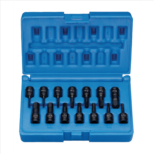 Grey Pneumatic 1/4"DR 14PC FRAC/MET