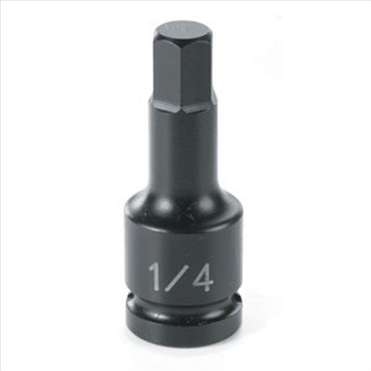 Grey Pneumatic 1/4" Drive x 2.5mm Hex Driver